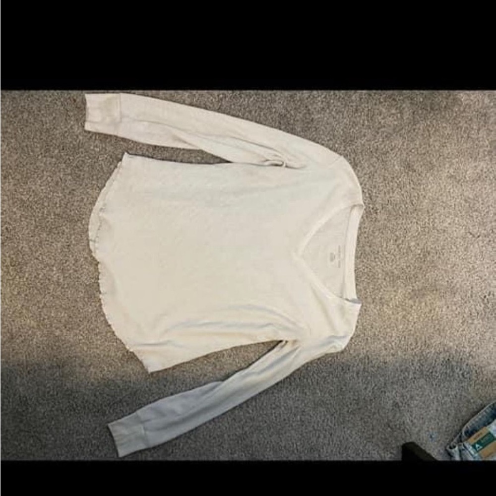 Long sleeve white shirt